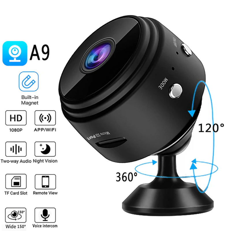 IP Camera Wifi Security Surveillance Camera HD 1080P Sensor Magnetic IR Night Vision Web Voice Video Surveillance