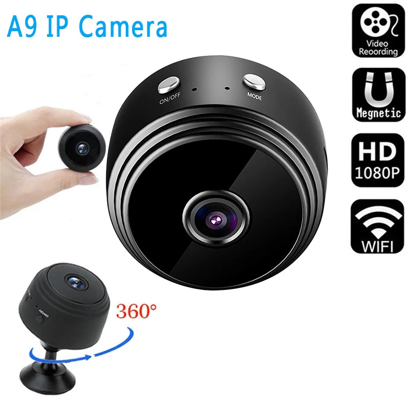 IP Camera Wifi Security Surveillance Camera HD 1080P Sensor Magnetic IR Night Vision Web Voice Video Surveillance