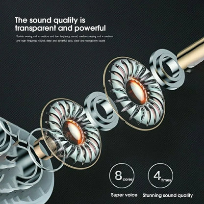 Pro 4 TWS Wireless Headphones Earphone Bluetooth-Compatible 5.3 Waterproof Headset with Mic for Xiaomi Iphone Pro4 Earbuds